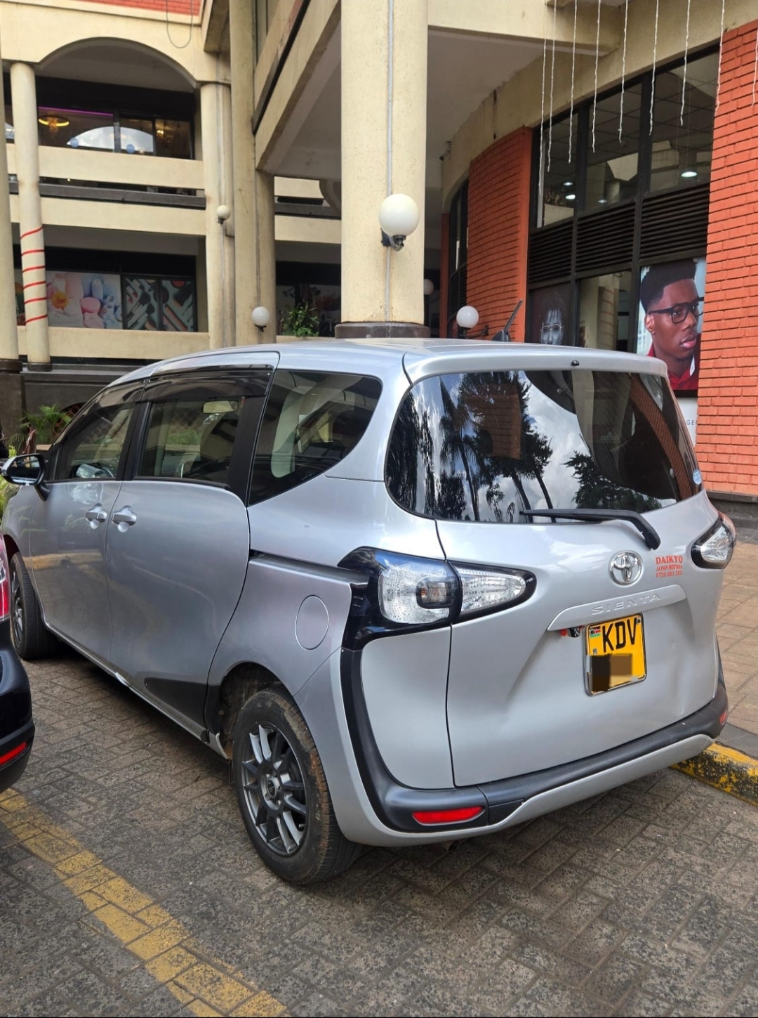 Toyota Sienta 2018 for Hire in Nairobi – 6-Seater Family Car from Ksh 4,000/day for hire in Nairobi,Kirinyaga & Central Kenya